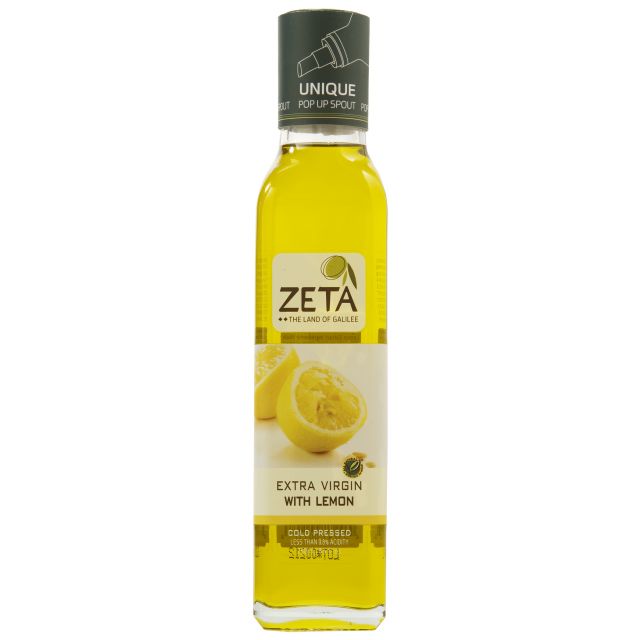 Zeta Extra Virgin Olive Oil With Lemon - 250 Ml 8.45 Oz-PK280103