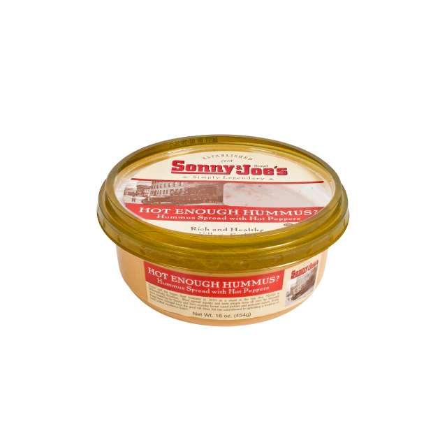 Sonny & Joe's Hot Enough  Hummus (with hot peppers) 16 Oz-308-311-34