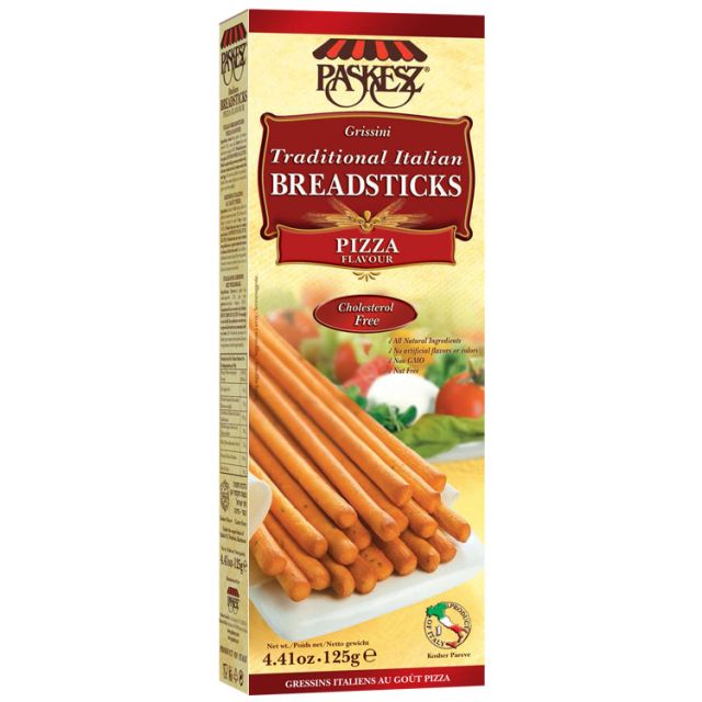 Paskesz Breadsticks Pizza Flavor 4.41 oz-121-785-02