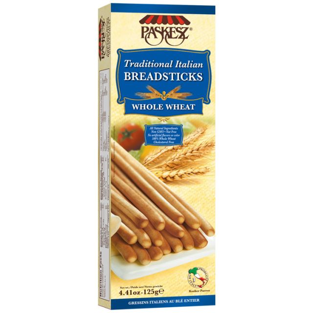 Paskesz Breadsticks Whole Wheat 4.41 oz-121-785-04