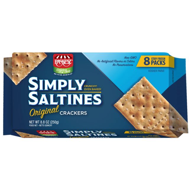 Paskesz Simply Saltines Original Crackers 8.8 oz-121-317-61