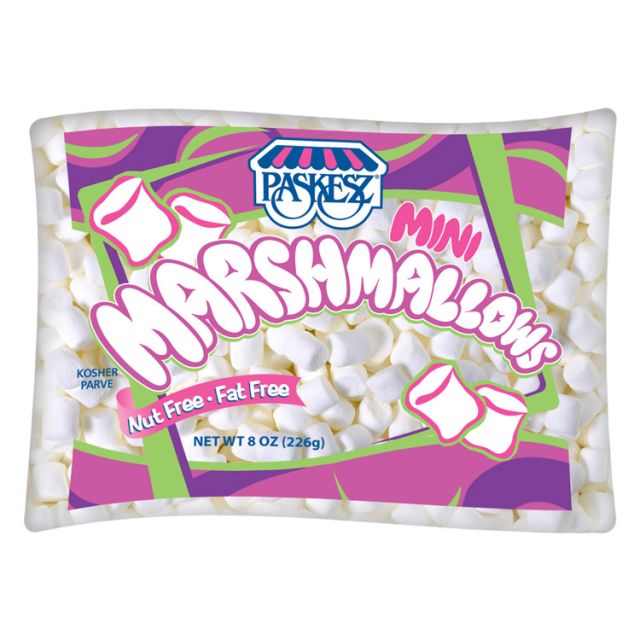 Paskesz Mini Marshmallows White 8 oz-121-357-06