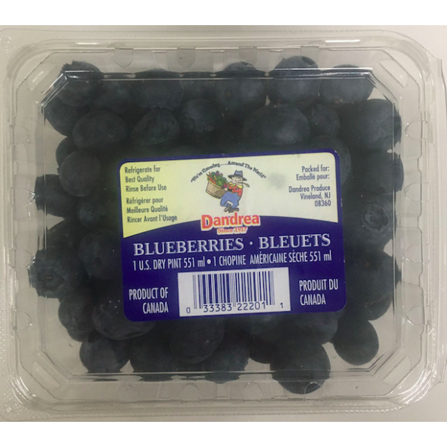 Dandrea Blueberries 1 Pint - 16 Oz-696-510-08
