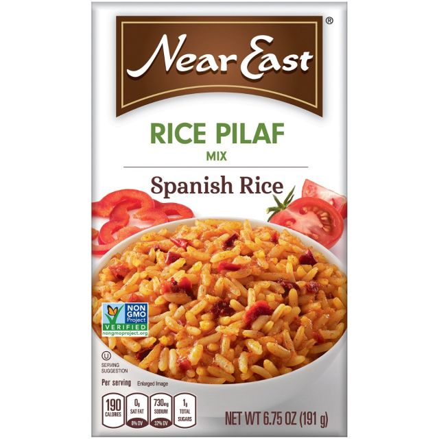 Near East Pilaf Mix Spanish Rice 6.75 Oz-04-373-17