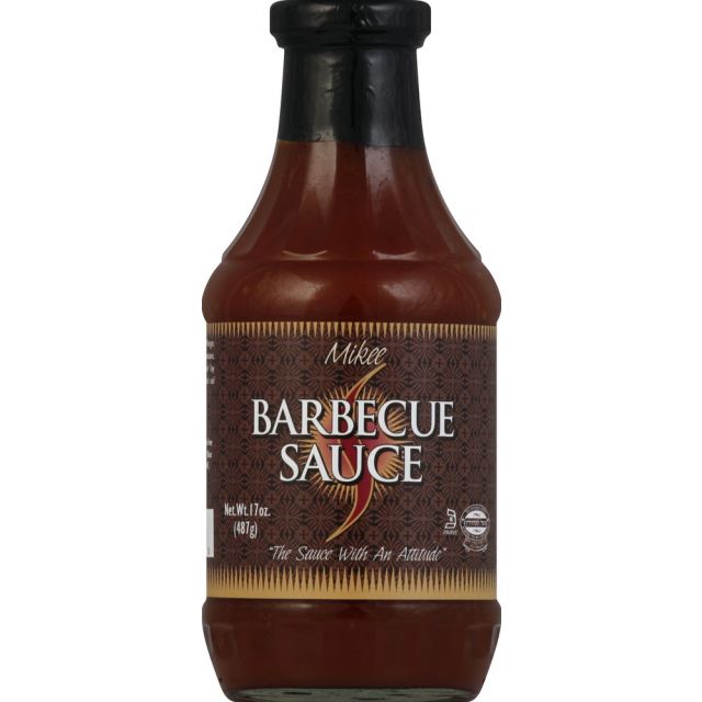 Mikee Barbecue Sauce Gluten Free 17 Oz-NPK-MKBBQ