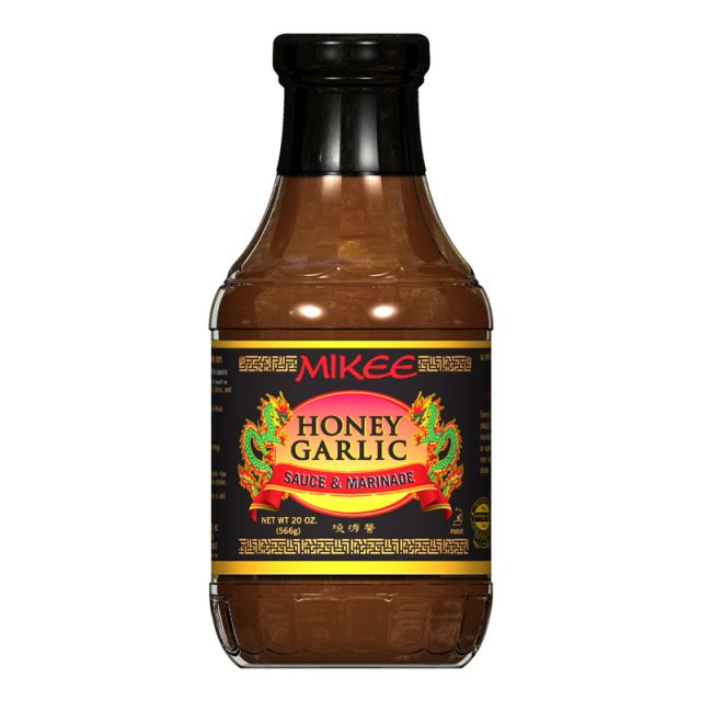 Mikee Honey Garlic Sauce & Marinade 20 Oz-04-430-13
