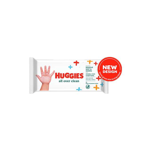 Huggies Baby Wet Wipes All Over Clean - 56 Ct-BND-502905-422117