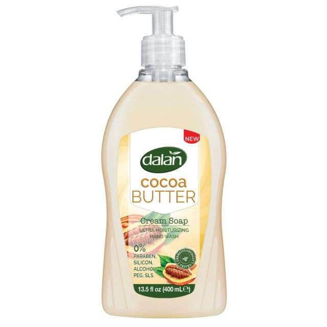 Dalan Cocoa Butter Cream Ultra Moisturizing Liquid Hand Soap 13.5 Oz-477-641-07