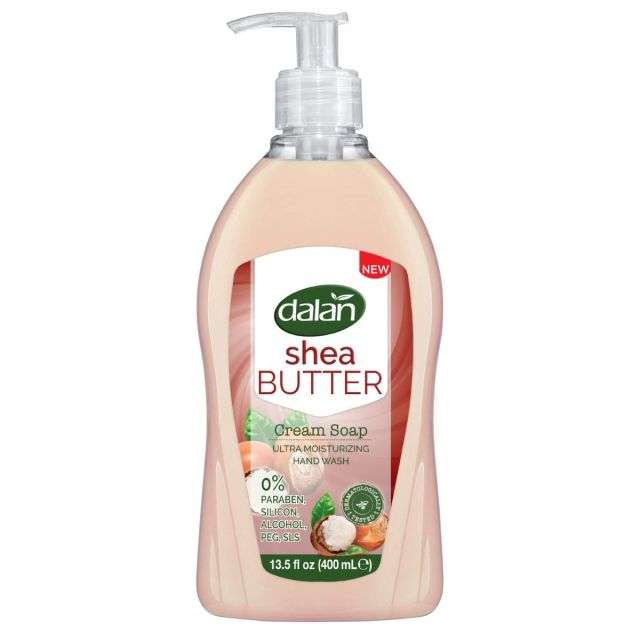 Dalan Shea Butter Cream Ultra Moisturizing Liquid Hand Soap 13.5 Oz-477-641-08
