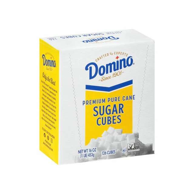 Domino Sugar Cubes Pure Cane Premium - 16 Oz 1 Lb-04-192-11