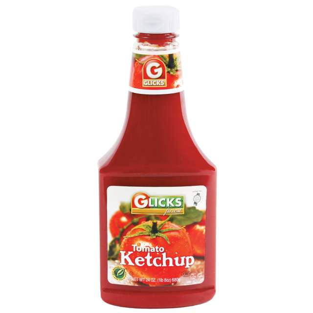 Glicks Ketchup 24 Oz-04-187-08