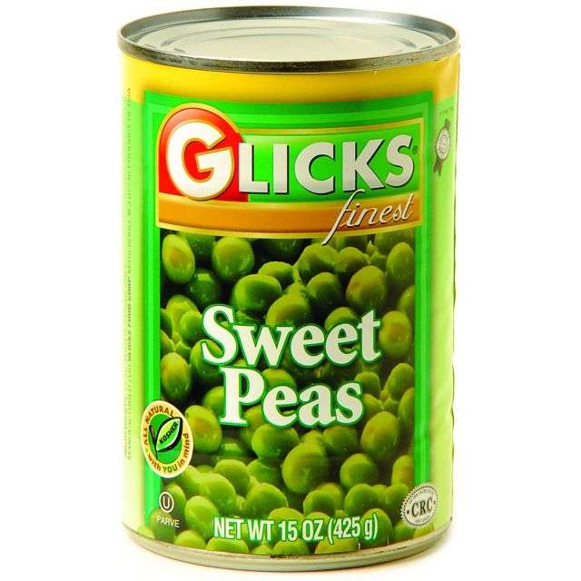 Glicks Canned Glicks Sweet Peas 16 Oz-04-200-45