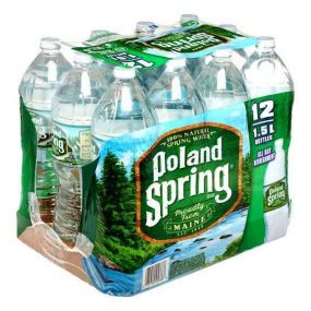 Poland Spring 1.5 Lt  Water 50.7 fl Oz  - 12 Per Case-BHW-03539